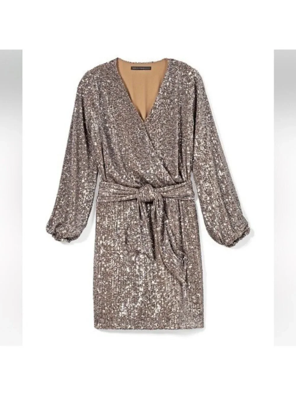 White House Black Market Sequin Dress Small
